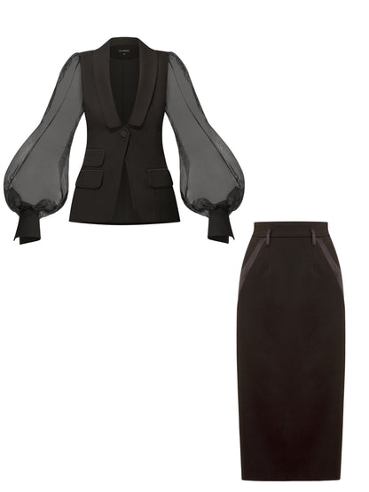 J'adore Tailored Skirt Suit