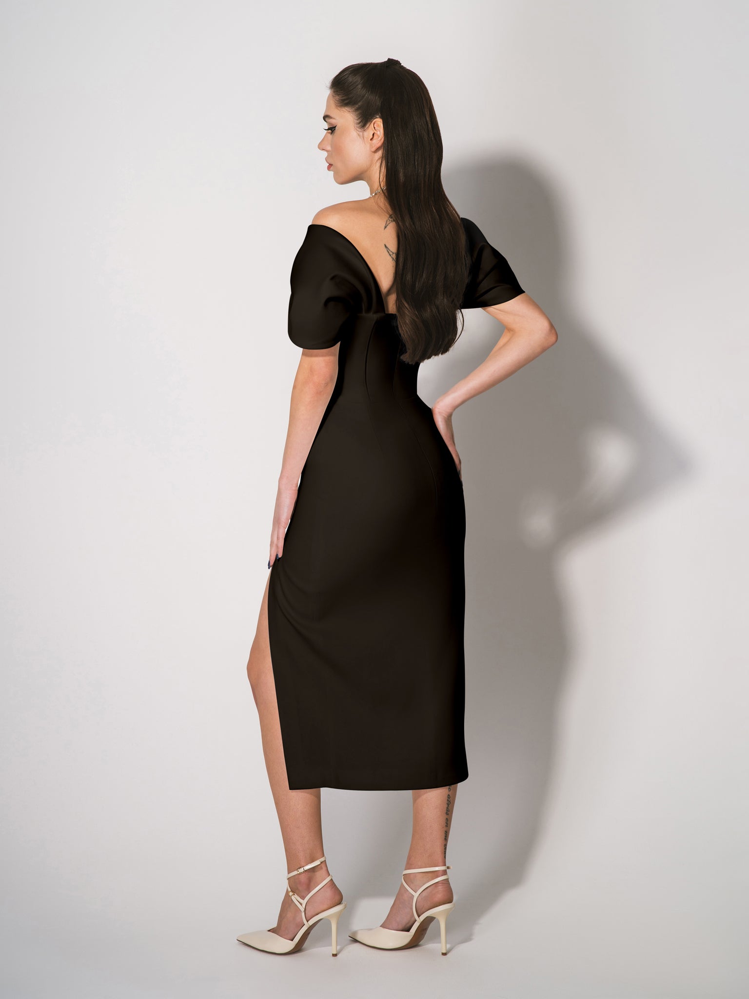 designer midi dresses MIDI DRESSES MSA Haute Couture