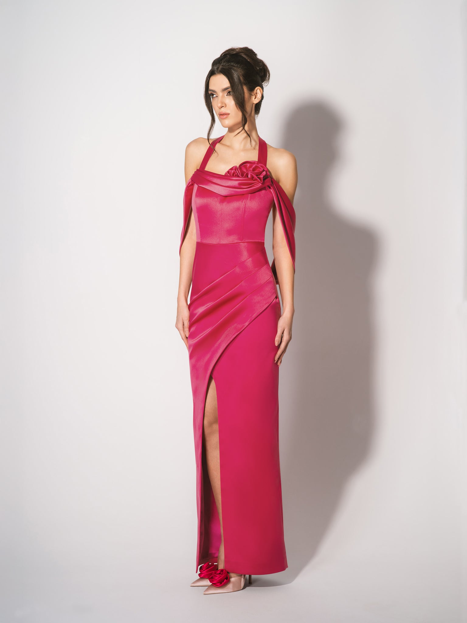 Rose Garden Maxi Dress by Tia Dorraine Women's Luxury Fashion Designer Clothing Brand