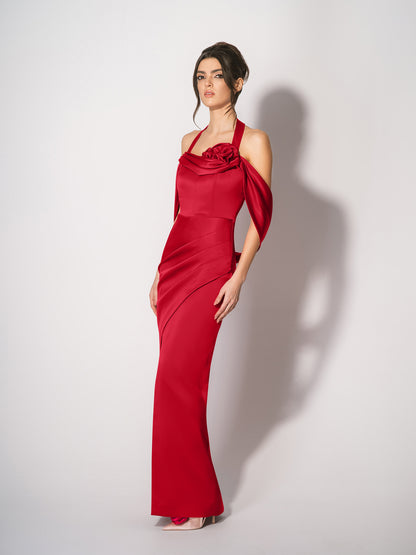 Rose Garden Maxi Dress by Tia Dorraine Women's Luxury Fashion Designer Clothing Brand