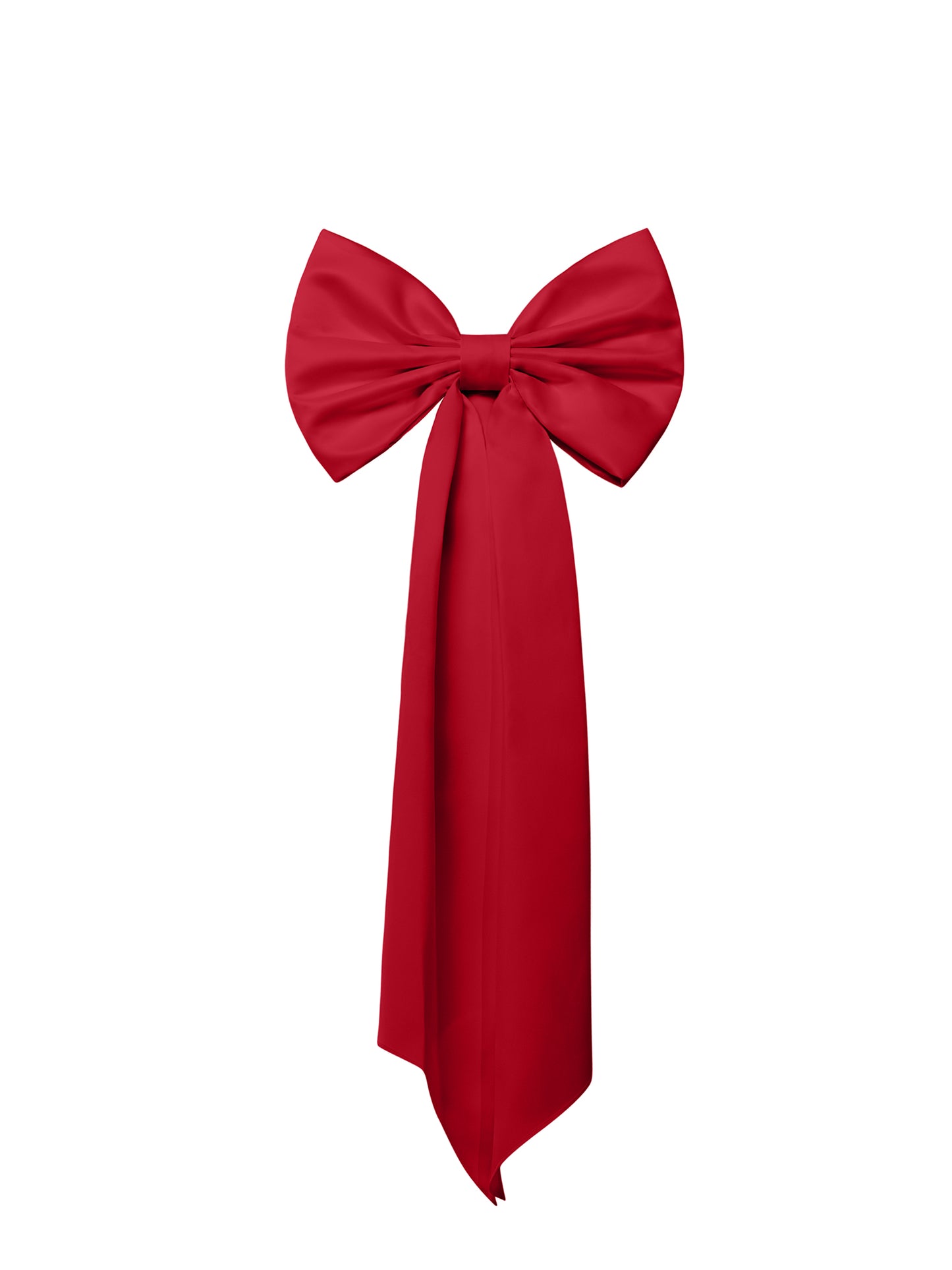 Statement Bow Belt - Fierce Red