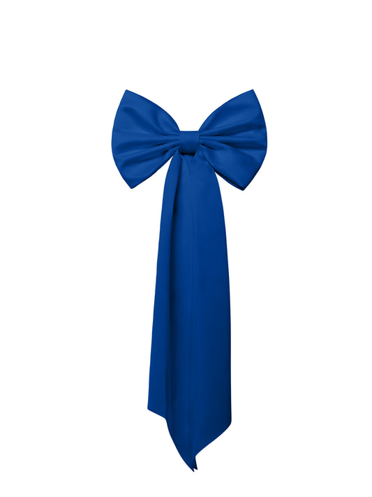 Statement Bow Belt - Azure Blue