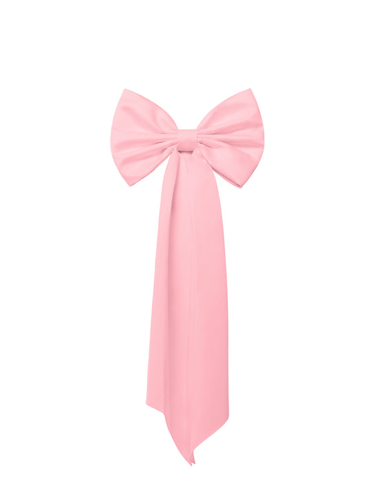 Statement Bow Belt - Light Pink