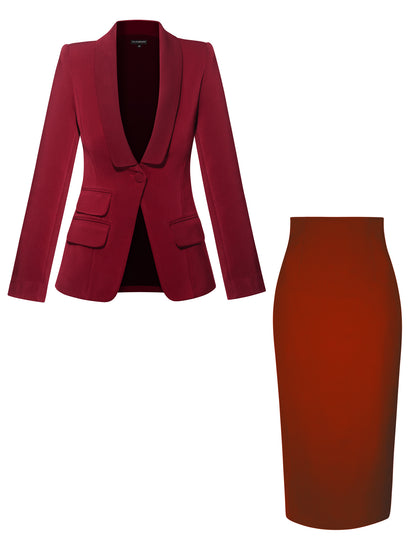 Vision Tailored Blazer & Trousers Suit by Tia Dorraine Women's Luxury Fashion Designer Clothing Brand