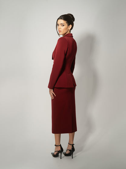 Vision Tailored Blazer & Trousers Suit by Tia Dorraine Women's Luxury Fashion Designer Clothing Brand