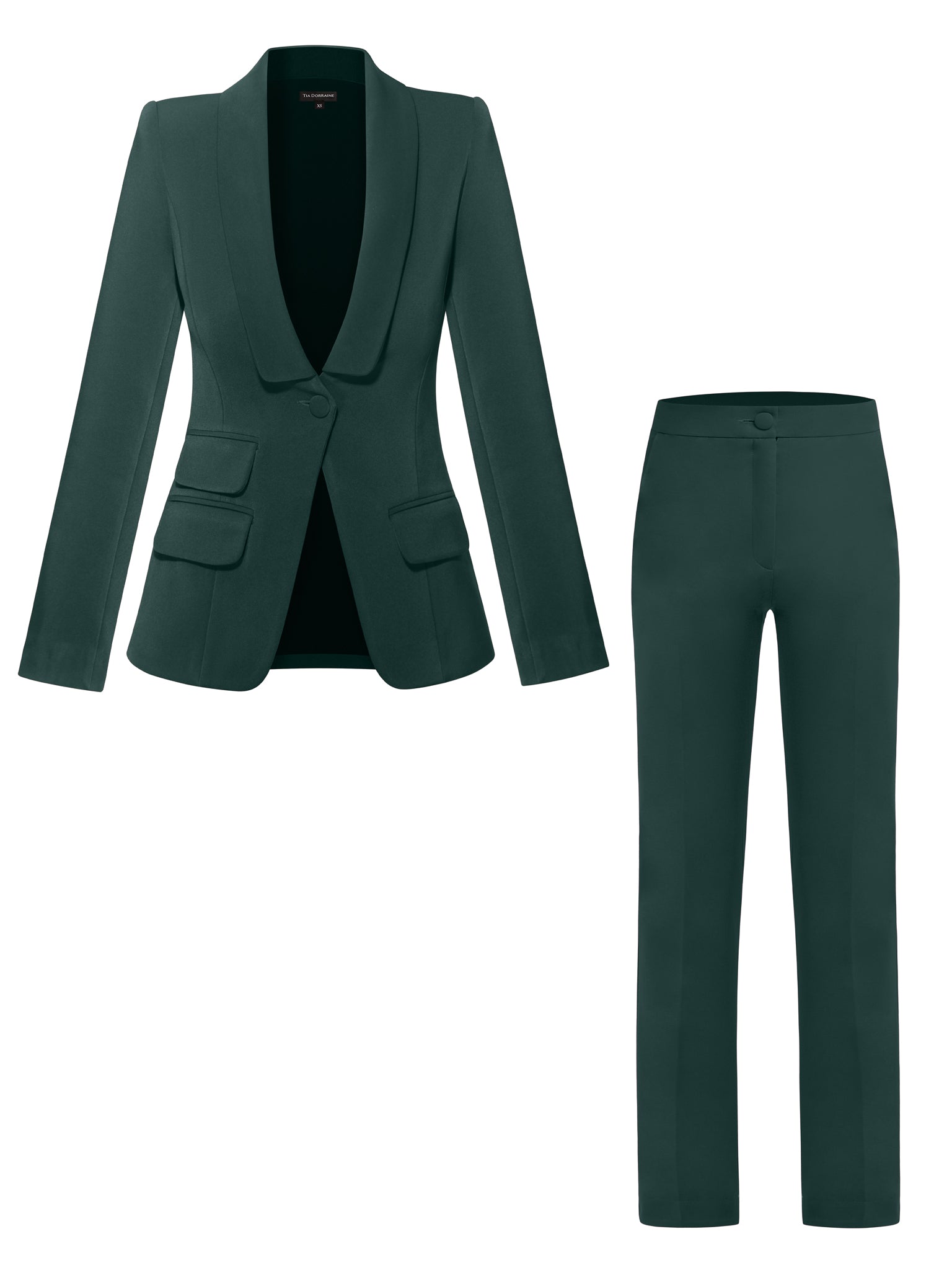 Vision Tailored Blazer & Trousers Suit by Tia Dorraine Women's Luxury Fashion Designer Clothing Brand