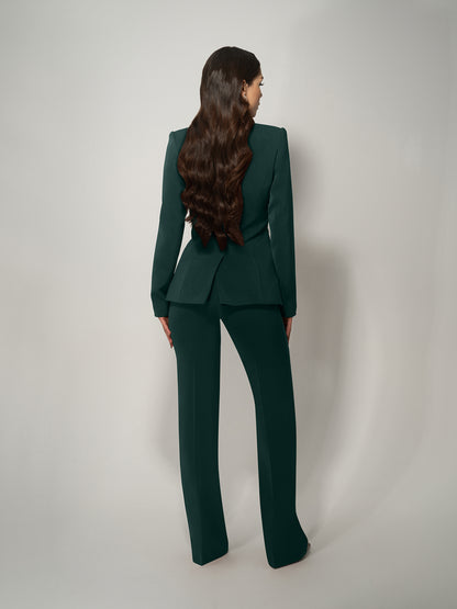 Vision Tailored Blazer & Trousers Suit by Tia Dorraine Women's Luxury Fashion Designer Clothing Brand