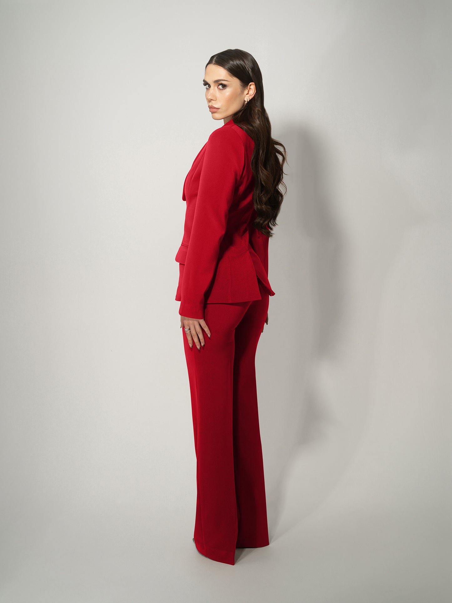 Vision Tailored Blazer & Trousers Suit by Tia Dorraine Women's Luxury Fashion Designer Clothing Brand