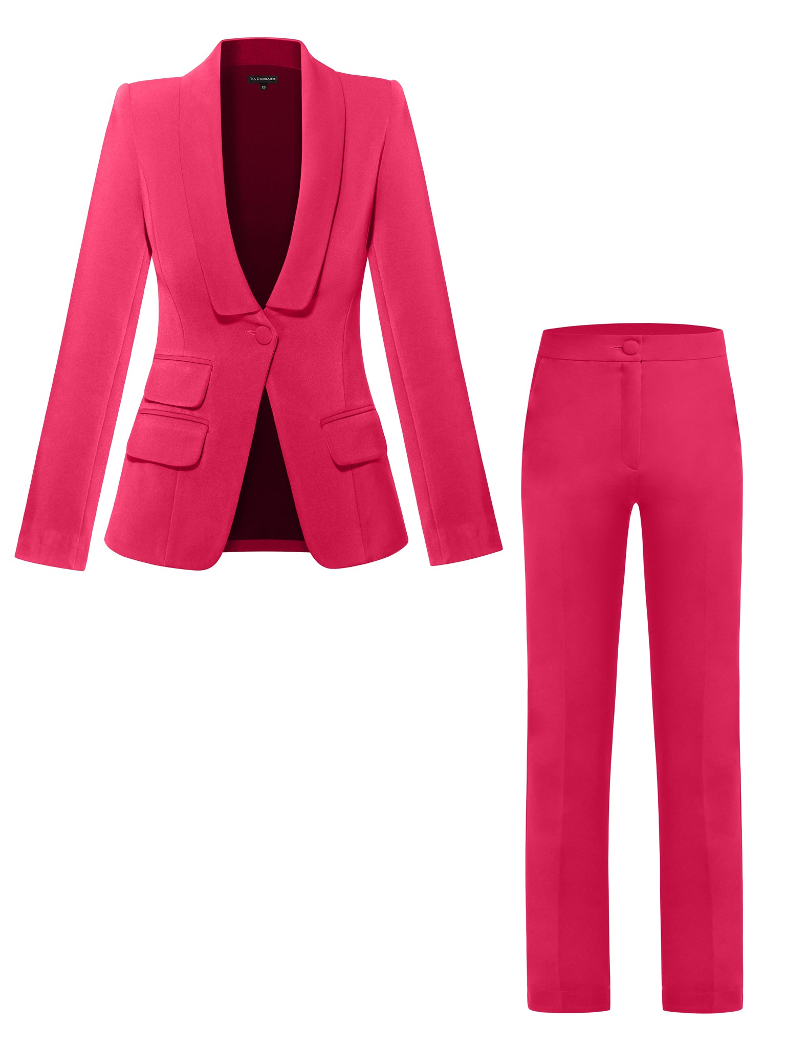 Vision Tailored Blazer & Trousers Suit by Tia Dorraine Women's Luxury Fashion Designer Clothing Brand