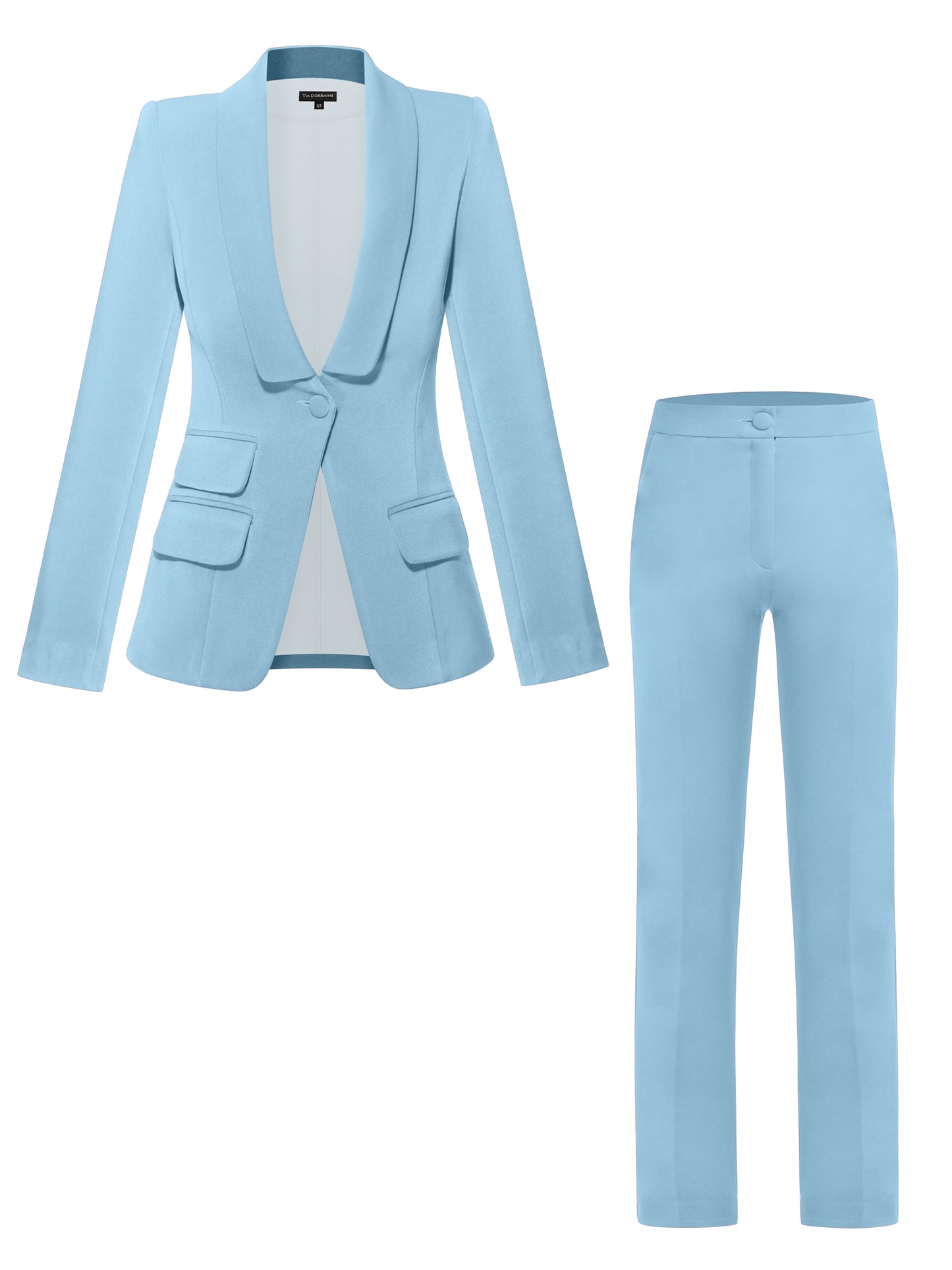 Vision Tailored Blazer & Trousers Suit by Tia Dorraine Women's Luxury Fashion Designer Clothing Brand