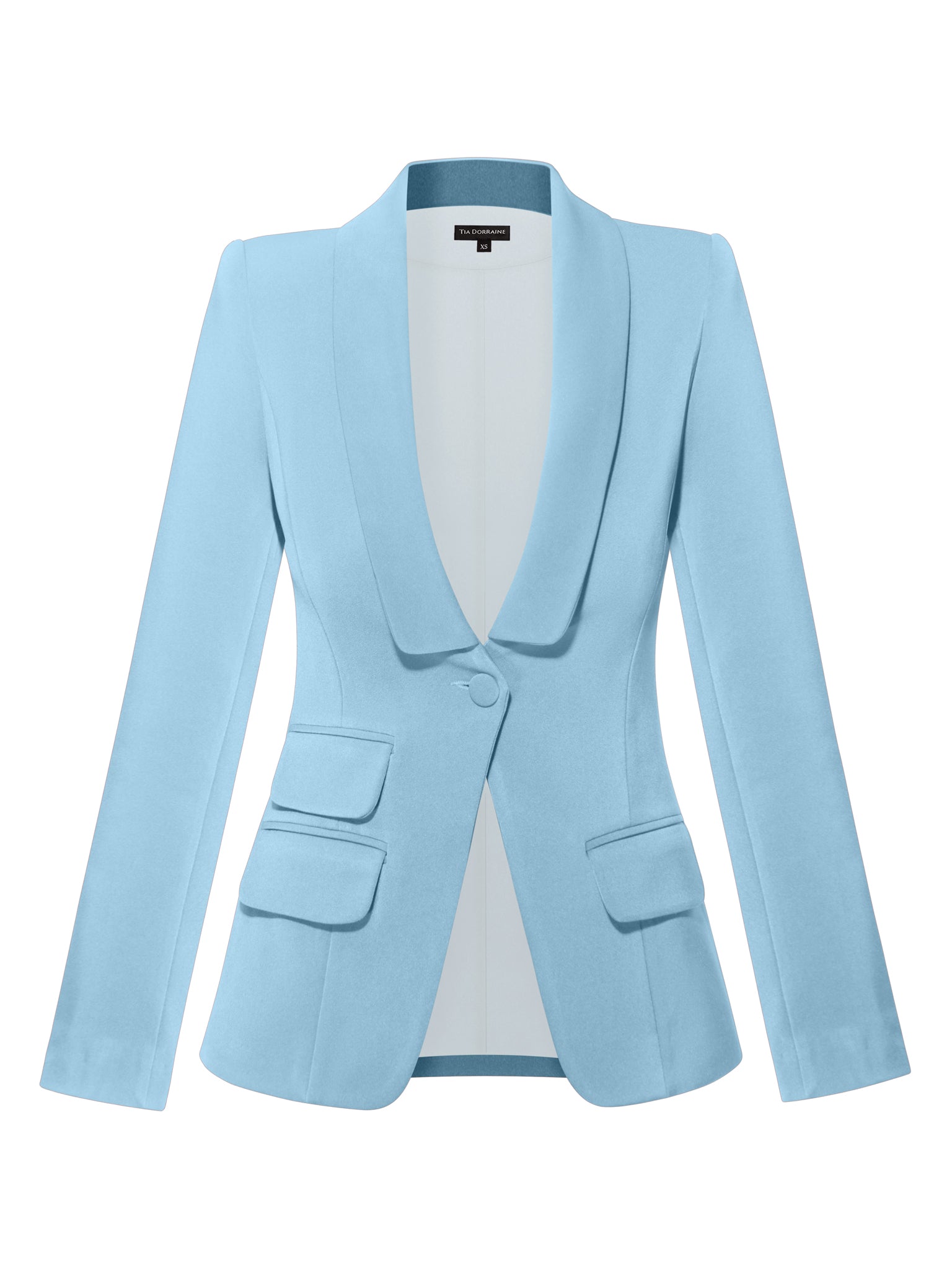 Vision Timeless Single-Breasted Blazer by Tia Dorraine Women's Luxury Fashion Designer Clothing Brand