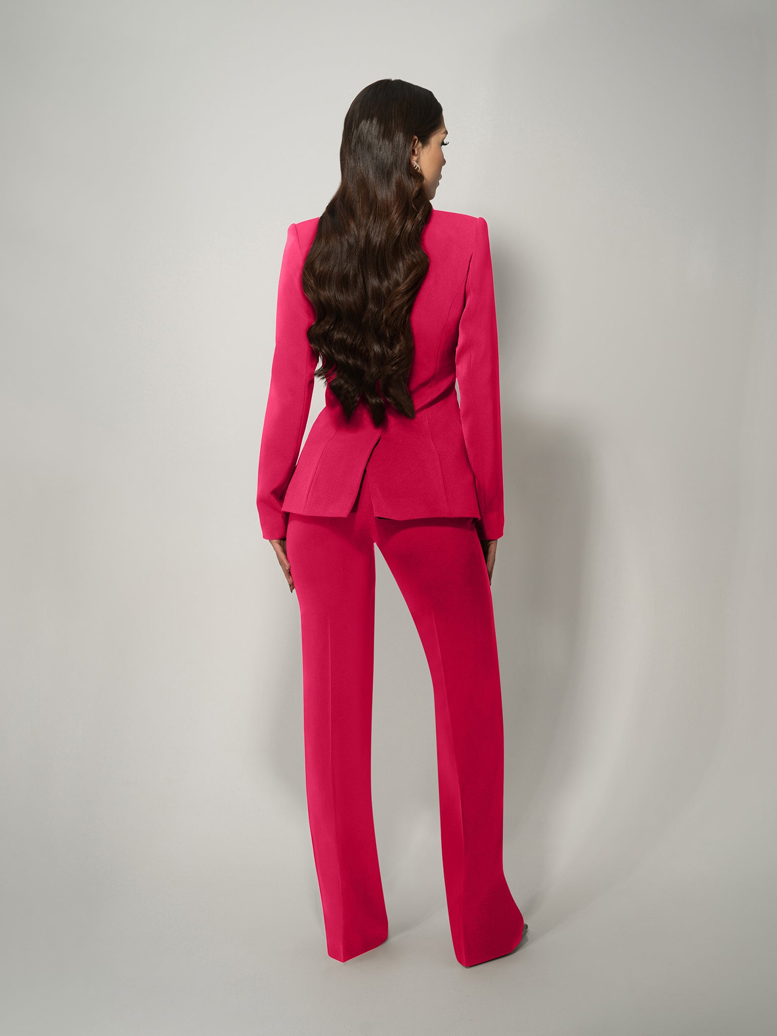 Vision Timeless Single-Breasted Blazer by Tia Dorraine Women's Luxury Fashion Designer Clothing Brand
