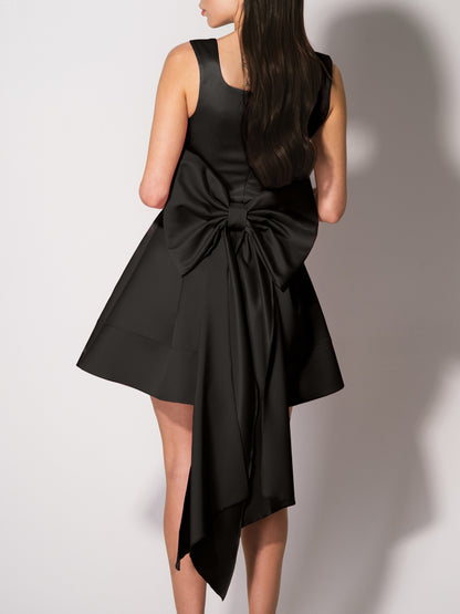 Statement Bow Belt - Black