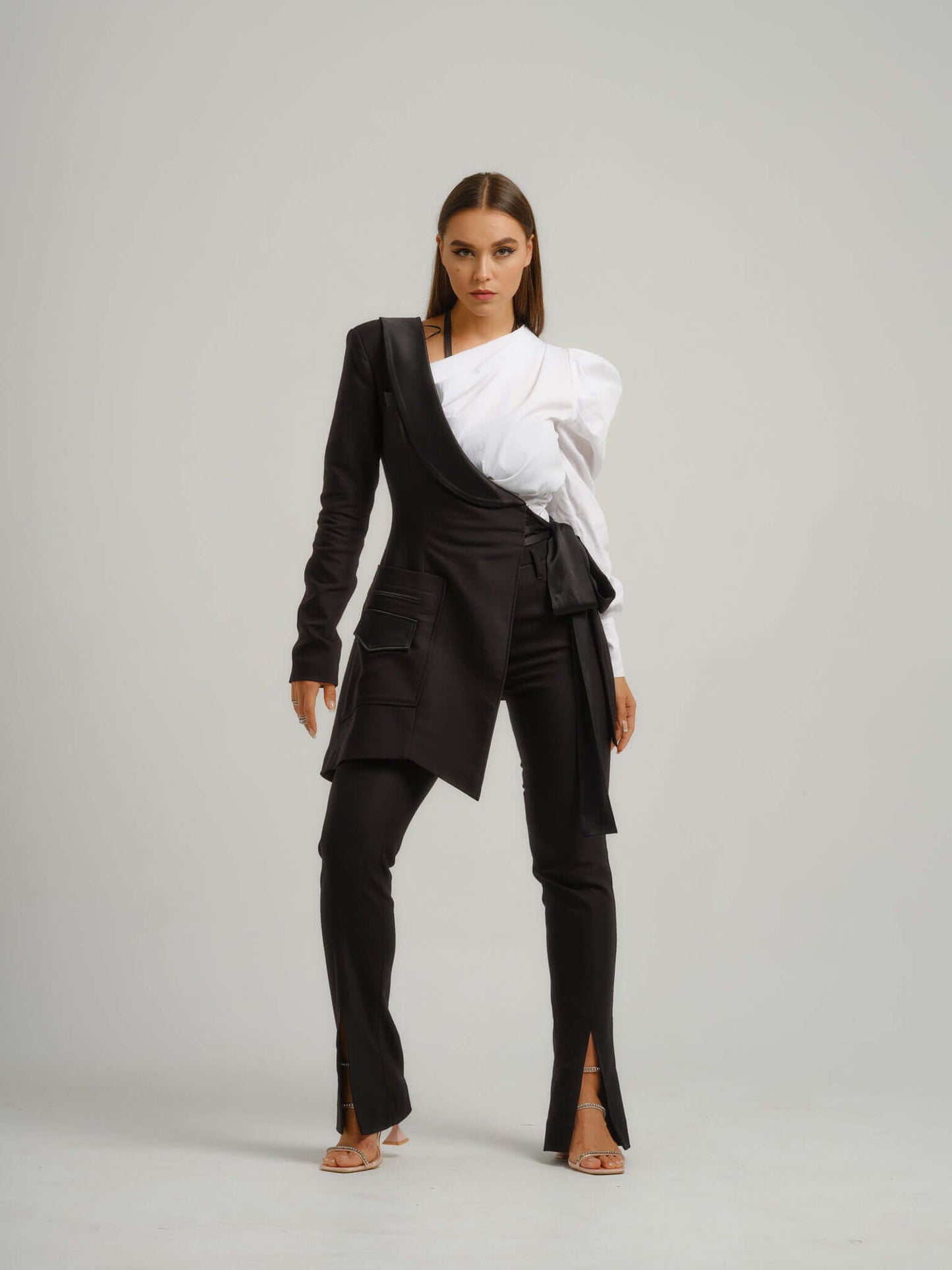 Double Identity Three-Piece Set by Tia Dorraine Women's Luxury Fashion Designer Clothing Brand