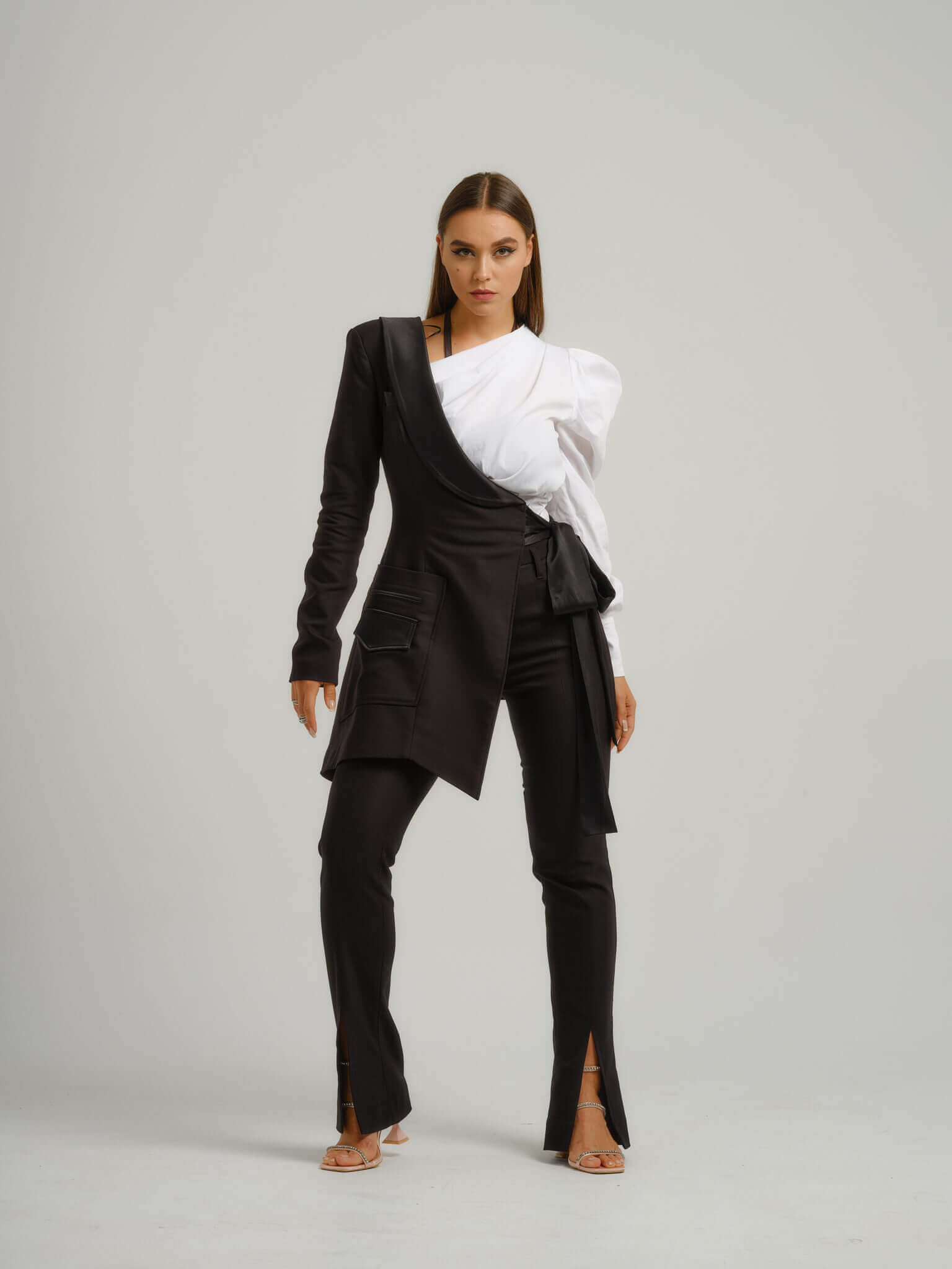 Double Identity Three-Piece Set by Tia Dorraine Women's Luxury Fashion Designer Clothing Brand