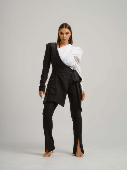 Double Identity Three-Piece Set by Tia Dorraine Women's Luxury Fashion Designer Clothing Brand