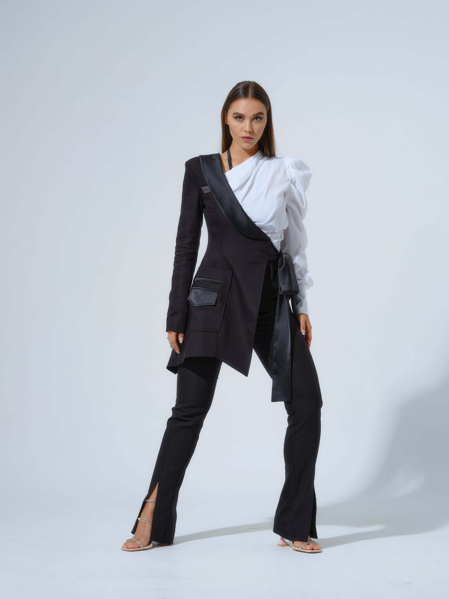 Asymmetrical blazer hotsell