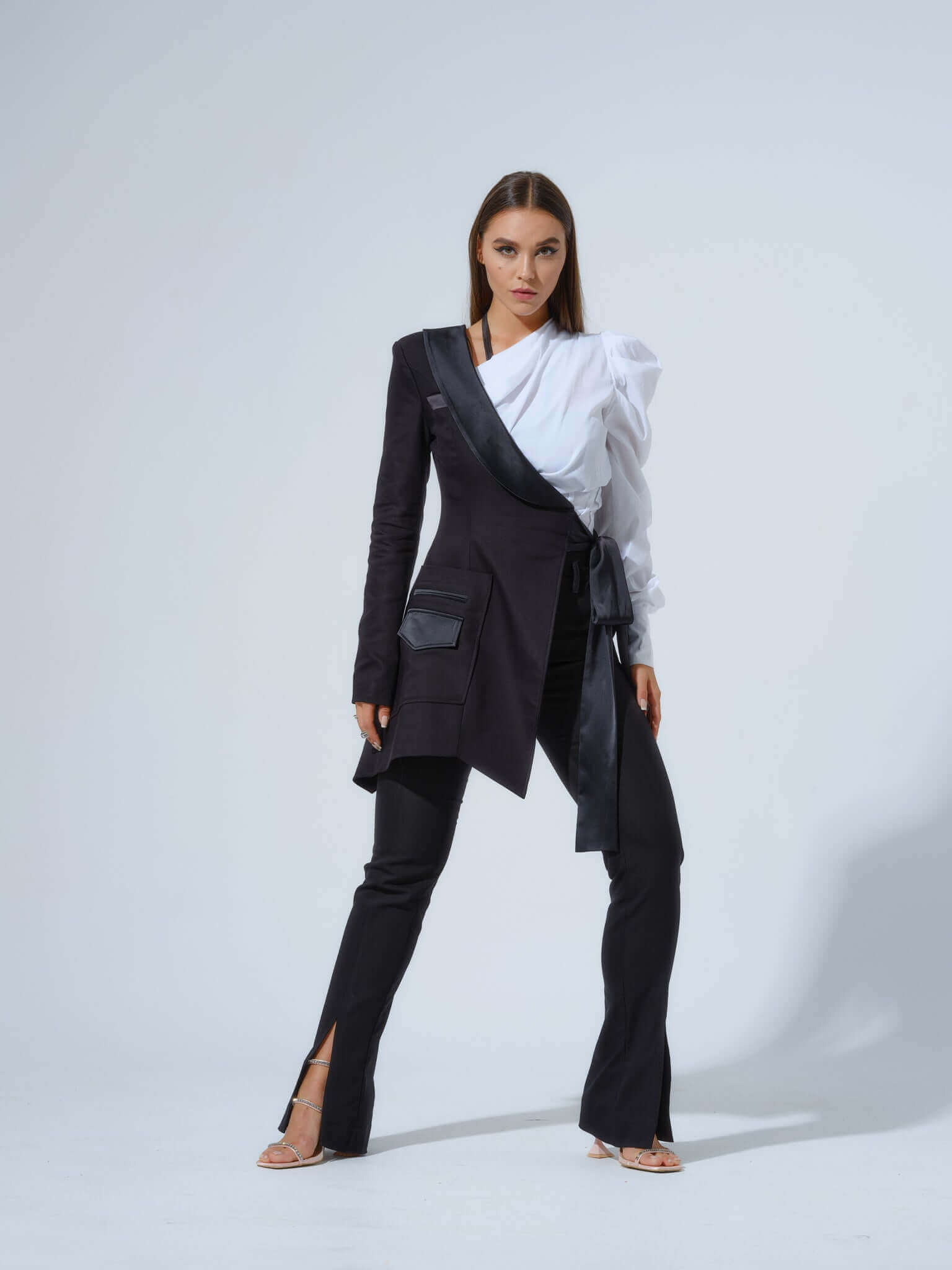 Double Identity Three-Piece Set by Tia Dorraine Women's Luxury Fashion Designer Clothing Brand