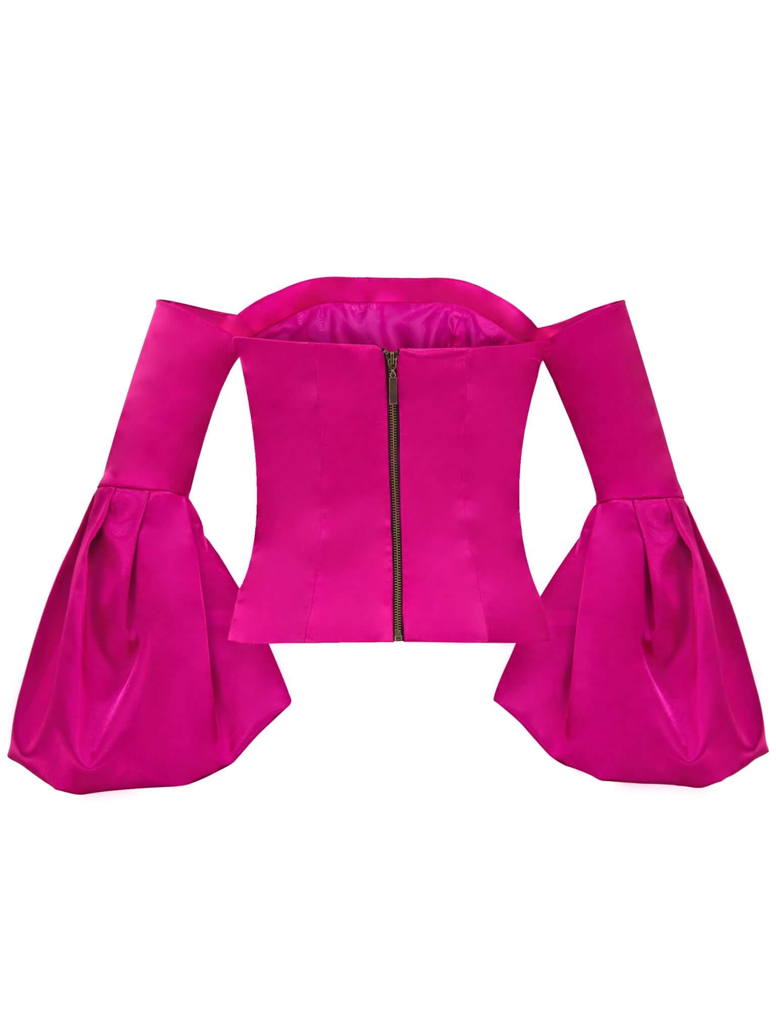 Vision of Love Off-Shoulder Blouse - Pink by Tia Dorraine Women's Luxury Fashion Designer Clothing Brand
