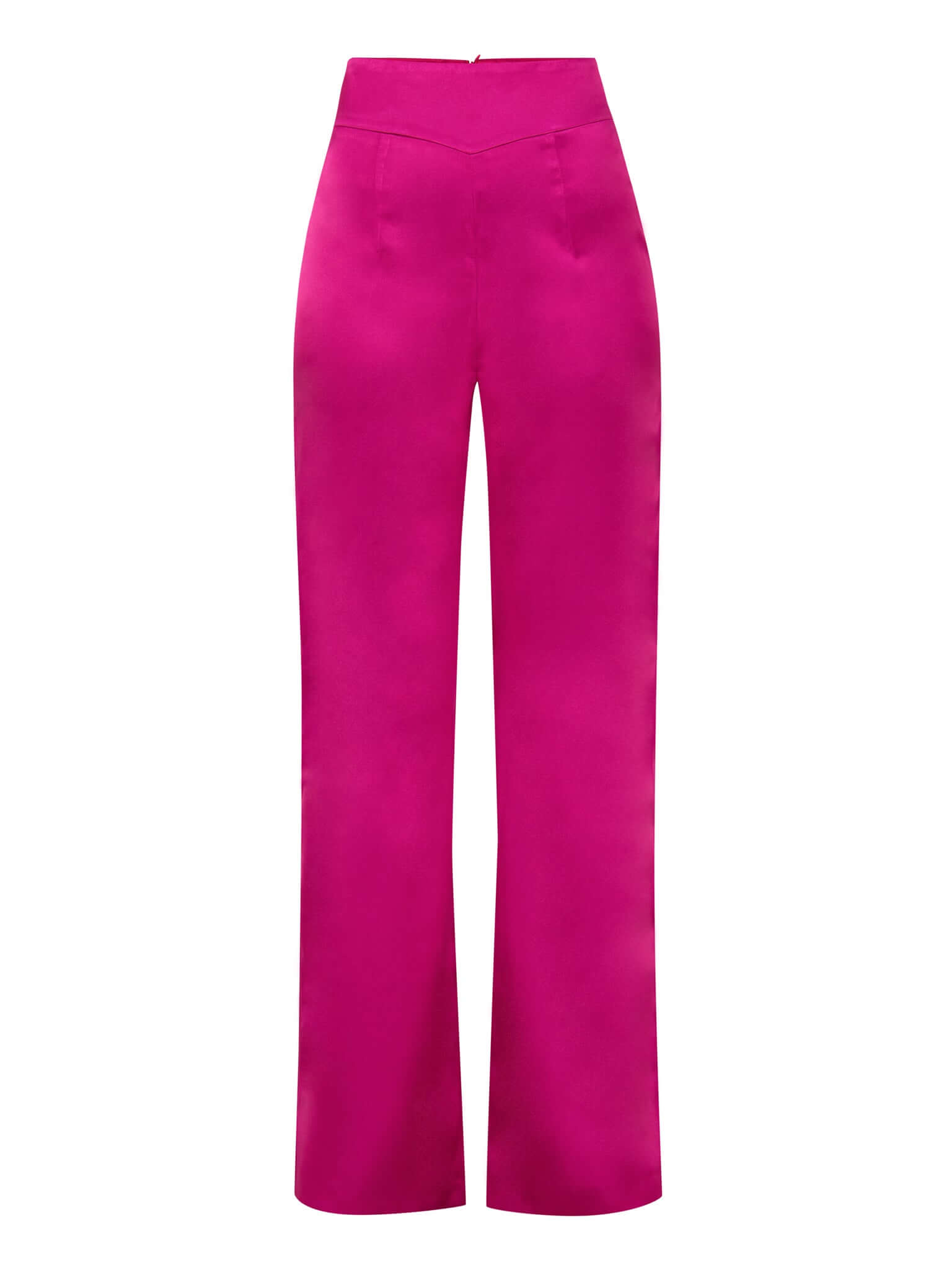 Wild Dream Satin Trousers - Pink by Tia Dorraine Women's Luxury Fashion Designer Clothing Brand
